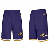 Baltimore Ravens Purple NFL Men's Shorts,baseball caps,new era cap wholesale,wholesale hats